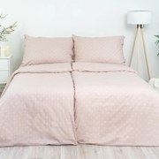 Stanex Lenjerie de pat din bumbac Puntík roz, 140x 200 cm, 70 x 90 cm, 140 x 200 cm, 70 x 90 cm