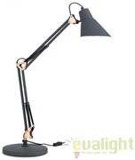 Lampa de birou cu brat articulat Bachelor LA 4-1188 schwarz-cu OR