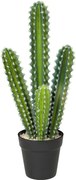 HOMCOM Plantă artificială Cactus 53 cm în ghiveci pentru casă, birou | Aosom Romania