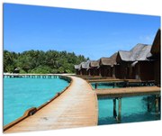 Tablou cu Maledive (90x60 cm)