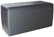 Deuba Cutie de depozitare Board cu roți 290 L - antracit