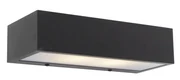 Lampa de perete dreptunghiulară de design neagră 25cm - Houx