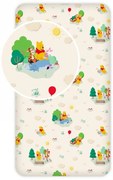 Disney Winnie de Pluș Play Cearșaf cu elastic 90x200 cm