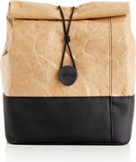 Geanta de transport reutilizabila Lekue On The Go 1010234, 4 litri, Tyvek, Maro/Negru