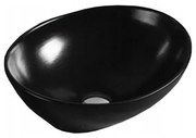 Mexen Elza lavoar pe blat 40 x 33 cm, negru lucios - 21014070