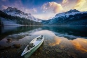 Fotografie First Snow Emerald Lake, Yongnan Li