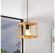 Eglo 32145 - Lampă suspendată pe cablu BLACKCROWN, 1xE27/40W/230V