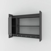 Raft de bucătărie Knerr Anthracite
