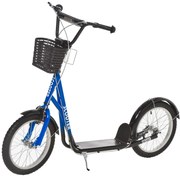 HOMCOM trotineta copii, roti mari, frane, 139x58x90-96cm | AOSOM RO