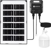 Aigostar - Lustră solară LED/35W/12V 3000 mAh 6500K diam. 10 cm