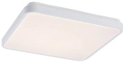 Plafoniera LED baie IP44 Alenzo 42x42cm alb