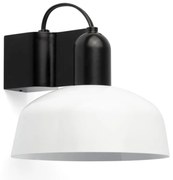 Aplica de perete metal TATAWIN negru, alb