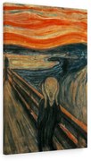 Tablou canvas The Scream Edvard Munch 120x80 cm