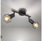 Brilagi - Spot CAGE 2x E14, 40W, 230V