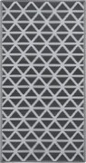 vidaXL Covor de exterior, ARAKIL negru, 190x290 cm, PP