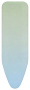 Husa pentru masa de calcat Brabantia B 1008902, 124x38 cm, 2 mm, Verde/Albastru deschis