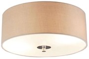 Plafoniera rustică bej 30 cm - Drum