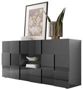 Comodă SERIAN antracit