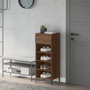 vidaXL Pantofar, stejar maro, 40x36x105 cm, lemn prelucrat