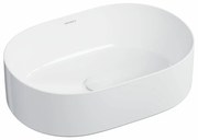 Lavoar pe blat Omnires Mesa alb 46 x 31.5 cm