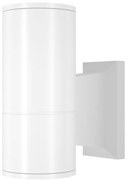 Aplica de perete pentru iluminat exterior IP54 Bowery alb