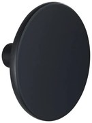 Cârlig de perete Wenko Melle, ⌀ 8 cm, negru mat