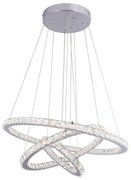 Lustra LED cu telecomanda, cristale K5 Marilyn I 67037-76 GL