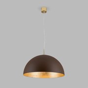 Lustră pe cablu Orion HL 6-1623/1 ELIANO 1xE27/60W/230V d. 50 cm maro/auriu