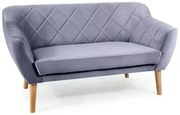 Canapea Karo 2 velvet gri/fag Blu14
