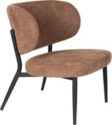 Fotoliu portocaliu/maro Sanne – White Label