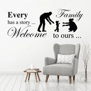 Sticker perete Family 4