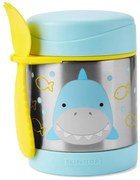 Caserolă termică cu lingură/furculiță ZOO 325 ml rechin Skip Hop