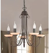 Lustra clasica 5 becuri E14 1199051-24 Trio