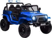AIYAPLAY Mașină Offroad pentru Copii 3-6 Ani 12V cu Telecomandă Albastru | Aosom Romania