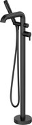 Baterie cada freestanding Deante Silia negru