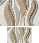 Covorașe de baie bej 2 buc. 60x100 cm – Foutastic