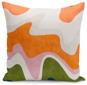 Față de pernă 43x43 cm Squiggly Orange – Mila Home