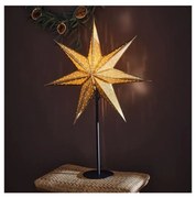 Decorațiune de Crăciun GLITTER 1xE14/25W/230V 65 cm negru/maro Markslöjd 705795