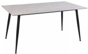 Masă de bucătărie Rion 130 x 70 cm, gri / negru