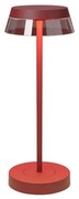 Lampă LED dimabilă de masă Redo 90311 ILUNA LED/2,5W/5V 3000 mAh IP65 roșu