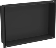 Mexen X-Wall-NR raft încastrat fără flanșă 45 x 30 cm, negru - 1971453010