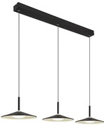 Globo LAMPONE 15635S-3 - Lustră LED suspendată pe cablu, 24W/230V, 4000K, neagră