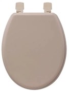Capac toaleta BAT, duroplast, bej, universal, 36 x 48 x H 5 cm