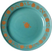 Farfurie din ceramica, D21cm, Flower