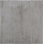 vidaXL Covoare de zonă Pătrat GALATI Gri 200 x 200 cm Poliester