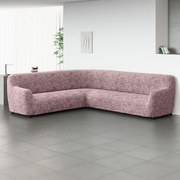 Huse cu două elastice GRAFITI NOU castaniu colțar (l. 350 - 530 cm)