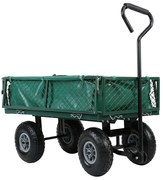 Cărărușă metalică de grădină, capacitate de încărcare 300 kg