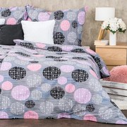 Lenjerie de pat bumbac creponat 4Home Pink illusion, 140 x 200 cm, 70 x 90 cm, 140 x 200 cm, 70 x 90 cm