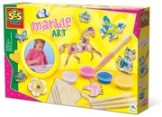 Set creativ - Decoratiuni cu efect de marmura