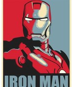 Pictura pe numere cu un cadru "Iron Man 3" 50x40 cm